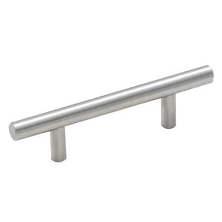 Amerock BP19541CS-G9 128mm Ctr Bar Pull - Sterling Nickel A19541CS G9